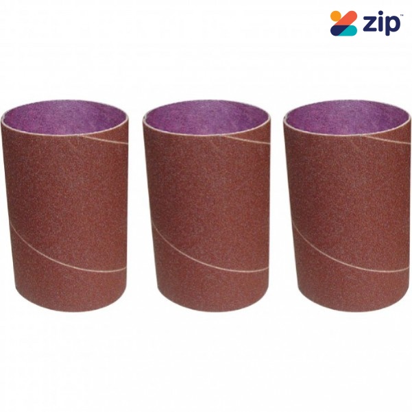 Hafco A8134 - 3 Pack 3" 80G Bobbin Sanding Sleeves to suit OS-58 / OS-140 Hafco Accessories